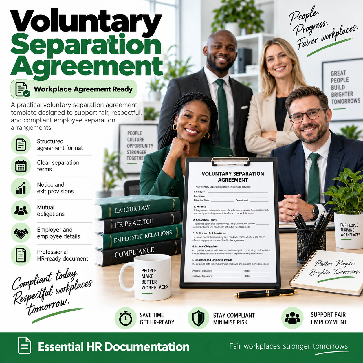Voluntary Separation Agreement - Part Ways Plus 30 minute consultation